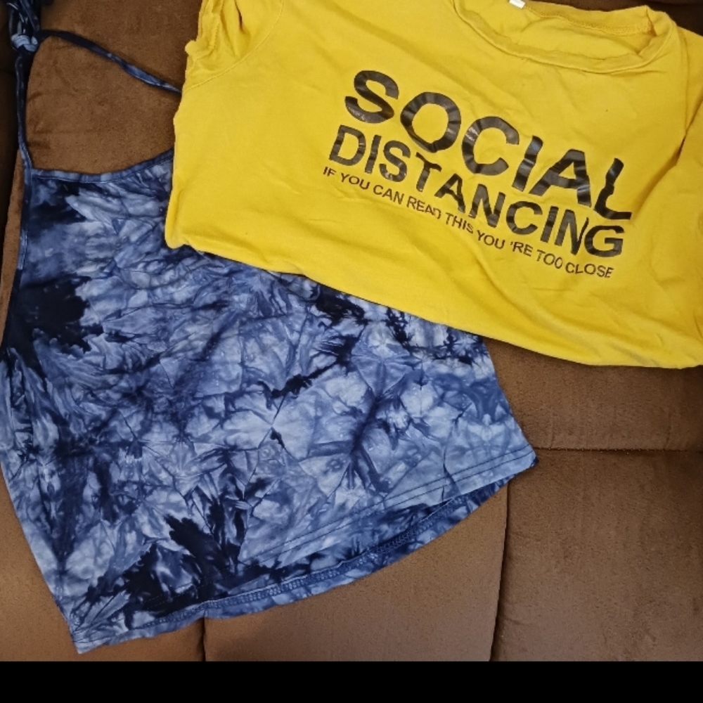 Shein clothing bundle tops and shorts